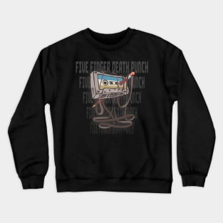 Five Finger Death Punch Cassette Crewneck Sweatshirt
